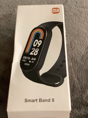Smart Band 8 Fitness Tracker – Black